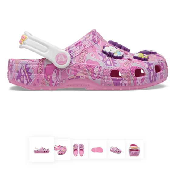 Size W11/M9 Hello kitty crocs - Picture 2 of 6